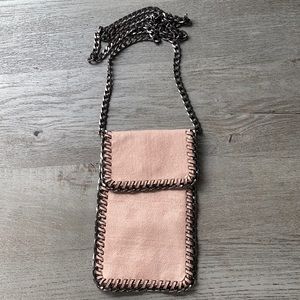 NWOT Pink Phone Holder Bag
